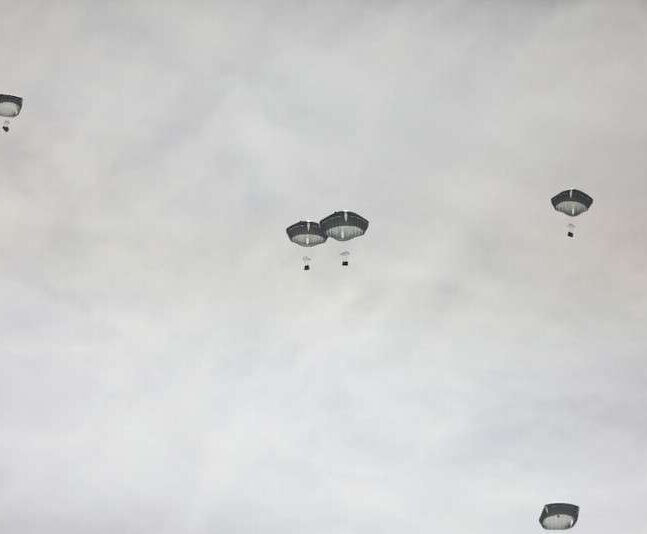Airdrops over Gaza