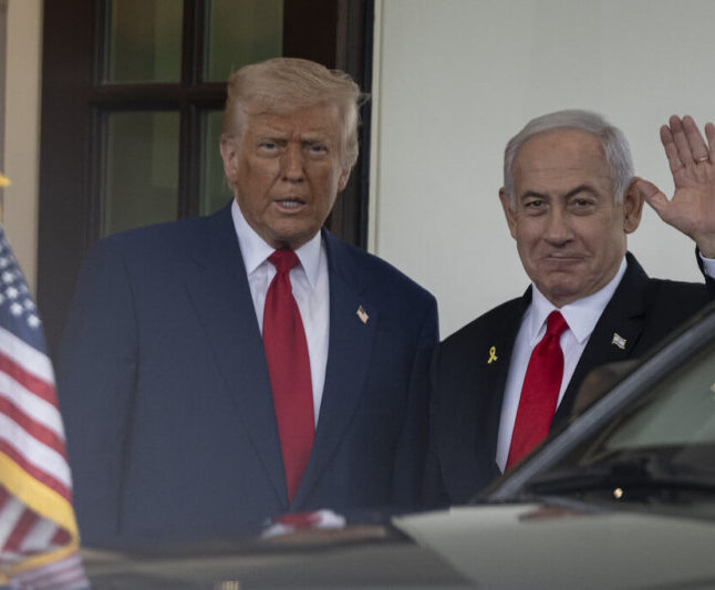 Netanyahu Trump West Bank