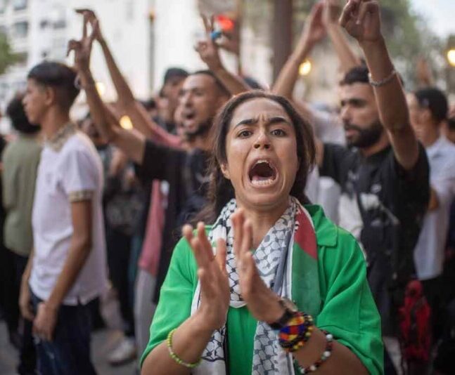 Protests in Morocco