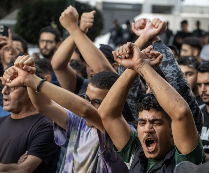 Protests in Morocco