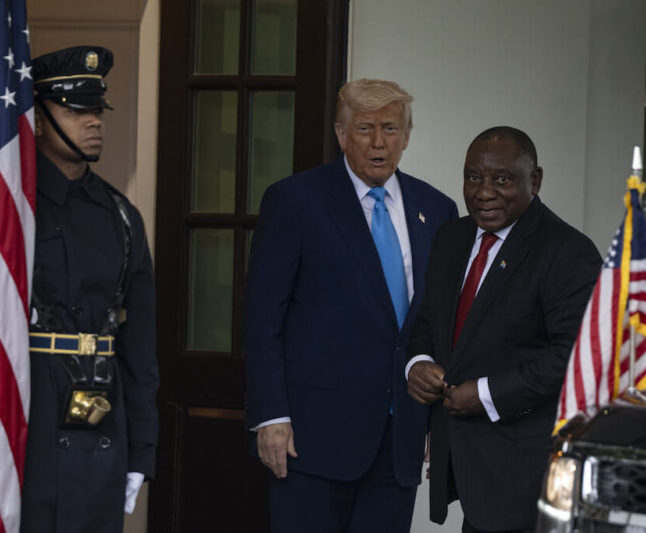 South Africa Trump