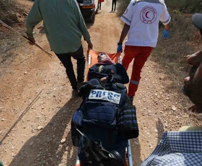 Palestinian journalists