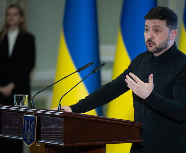 Ukraine leader