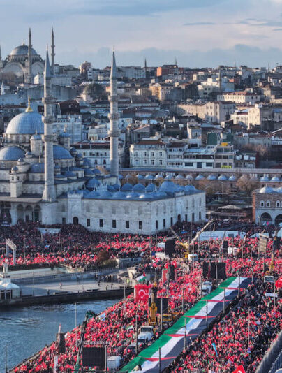 Gaza protest Galata