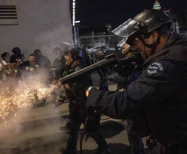 ICE protest