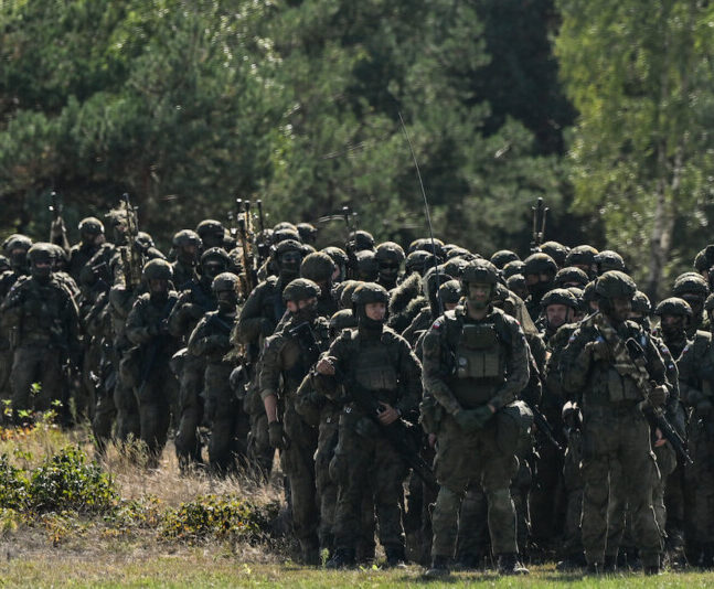 NATO troops Europe