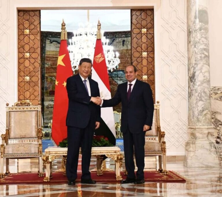 Xi Sisi China Egypt