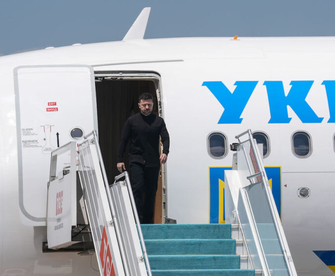 Zelenskyy’s Plane