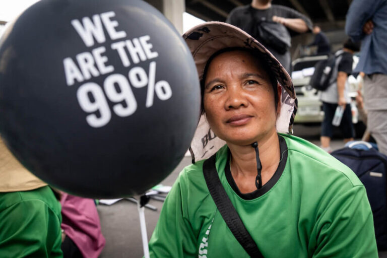 IIMF protest world economy